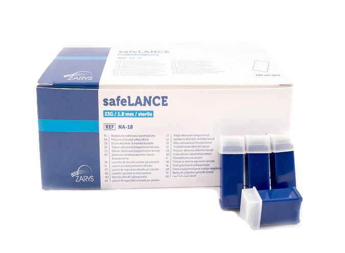 SafeLANCE 1,8 мм 23 G 1п/100шт